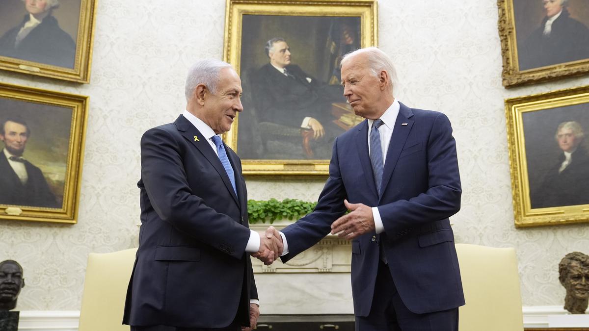 Netanyahu meets with Biden, Harris to narrow gaps on Gaza war ceasefire deal