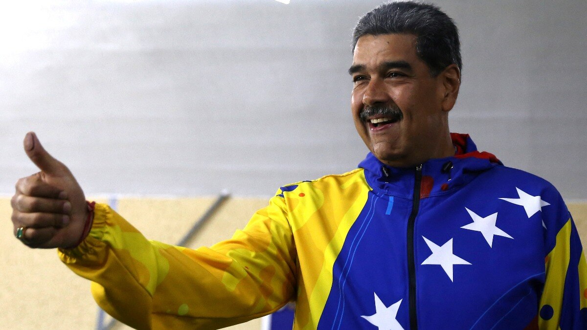 Venezuela's President Nicolas Maduro wins 3rd term in historic election: Poll body