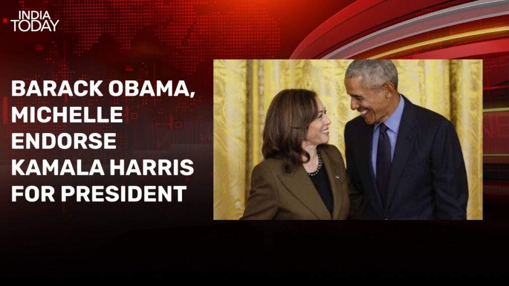 Barack Obama endorses Kamala Harris' bid for US presidency