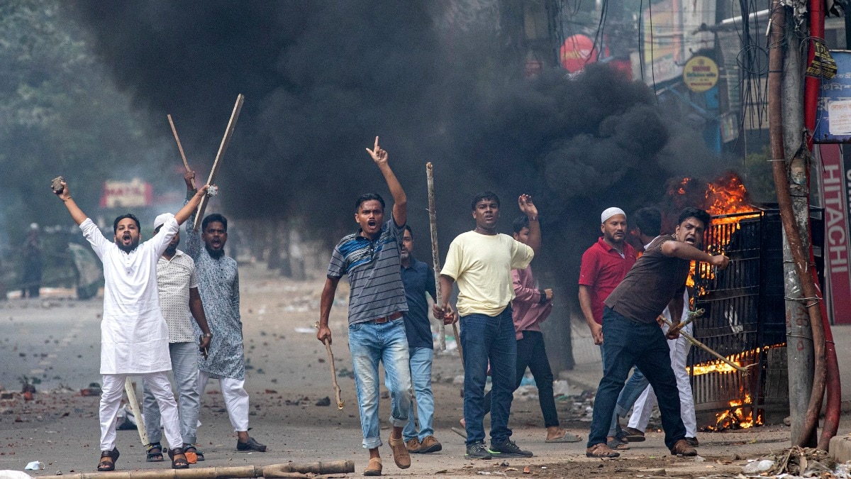 The student protests in Bangladesh over government job reservations resulted in the loss of around 200 lives. (AP Photo)