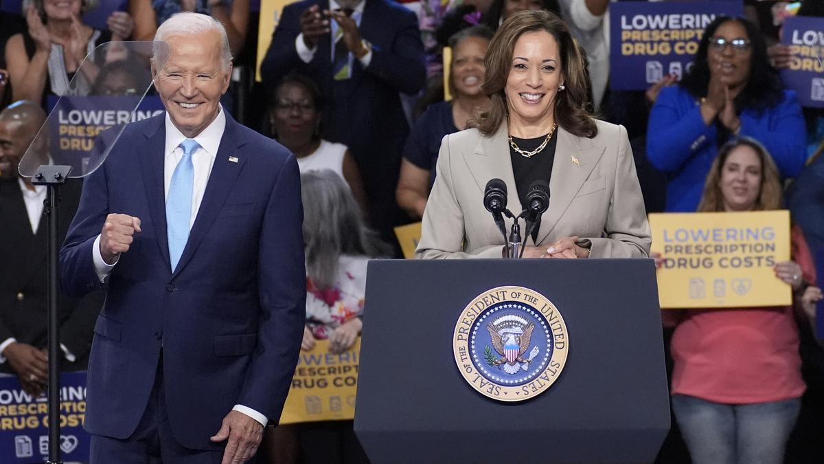 Kamala Harris looks to Joe Biden for a boost in Pennsylvania as the two are set to attend a Labour Day parade