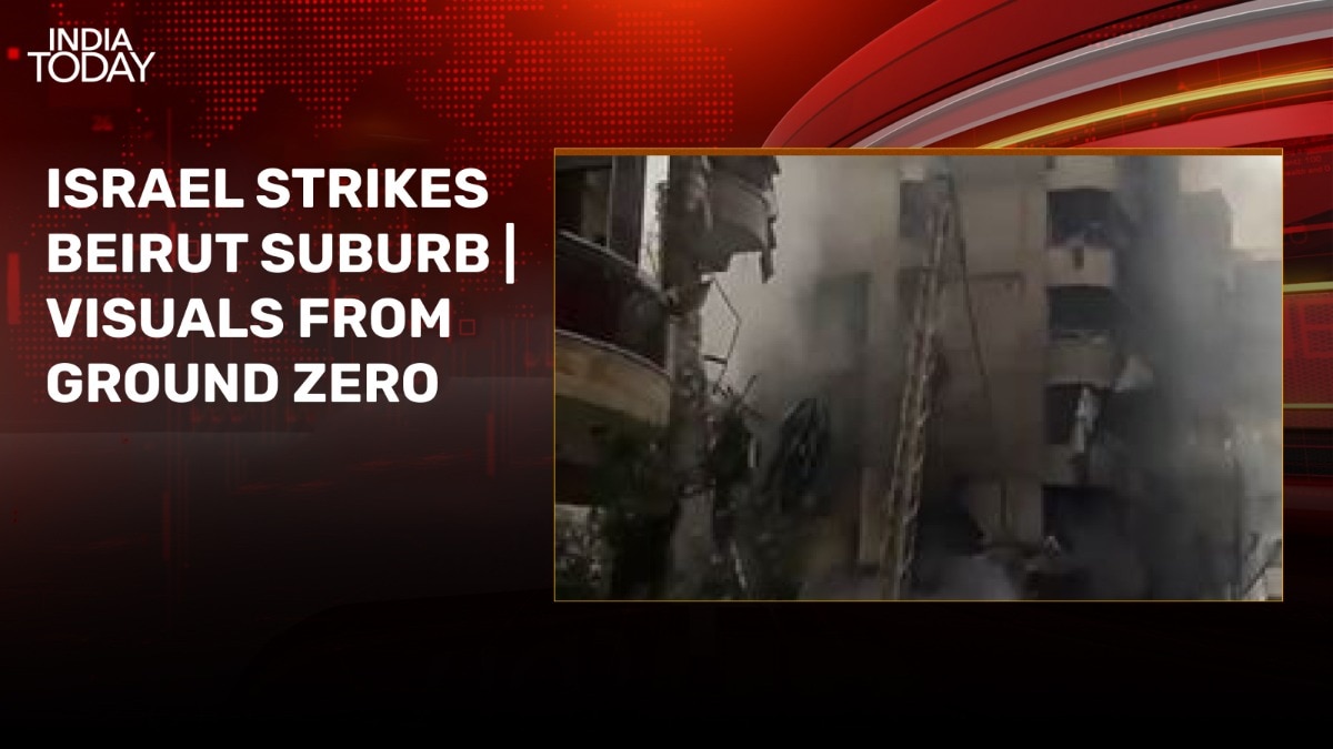 Video: Visuals of buildings in Beirut bombed to dust after Israeli attack