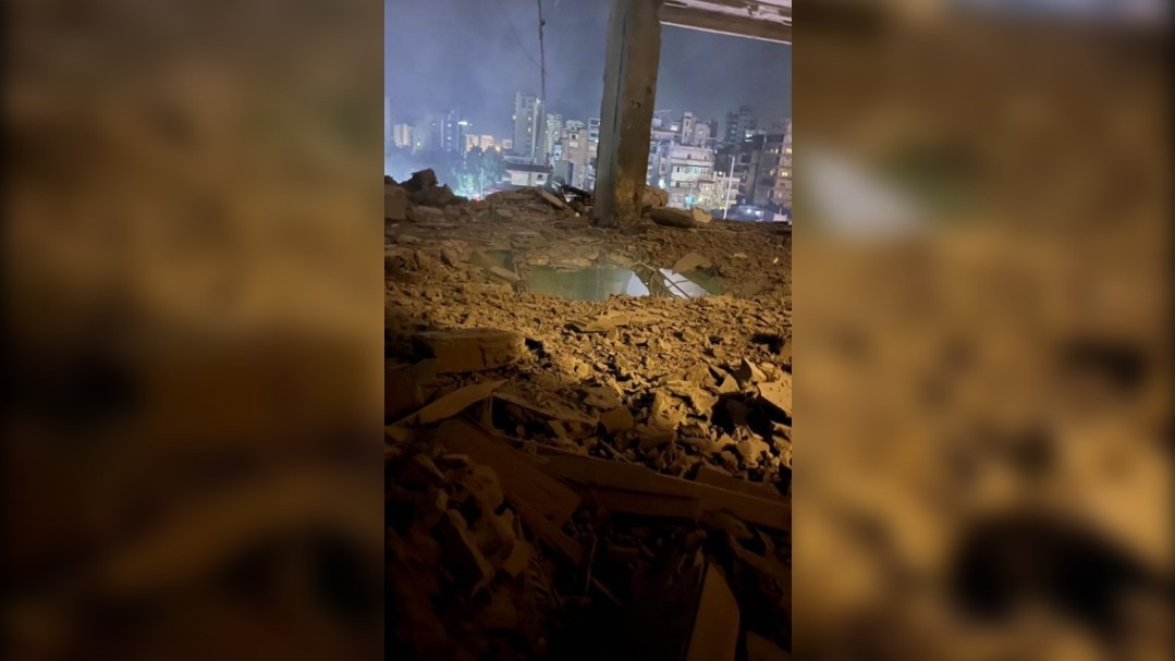 4 killed in Israeli airstrike on building in Lebanon's Beirut, first attack inside city limits