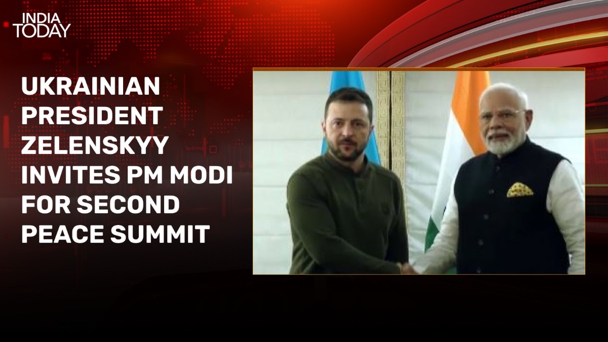 Volodymyr Zelenskyy invites PM Modi for second peace summit to end Ukraine conflict