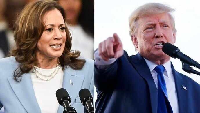 US presidential election 2024: Kamala Harris surges ahead of Donald Trump by 7 points in latest poll