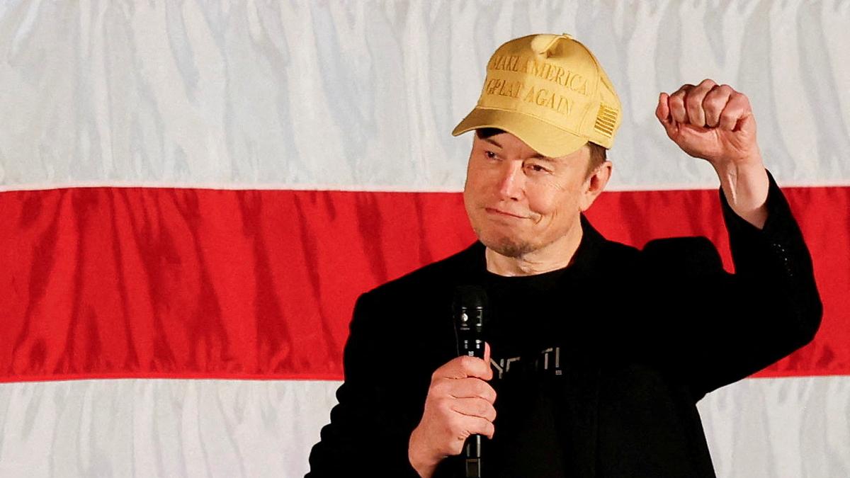 Elon Musk holds his first solo event in support of Trump in the Philadelphia suburbs