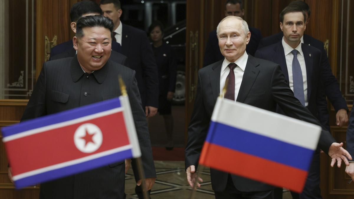 North Korea says will stand by Russia until 'victory' in Ukraine