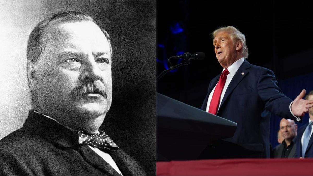 Donald Trump becomes second U.S. President to win two non-consecutive terms after Grover Cleveland