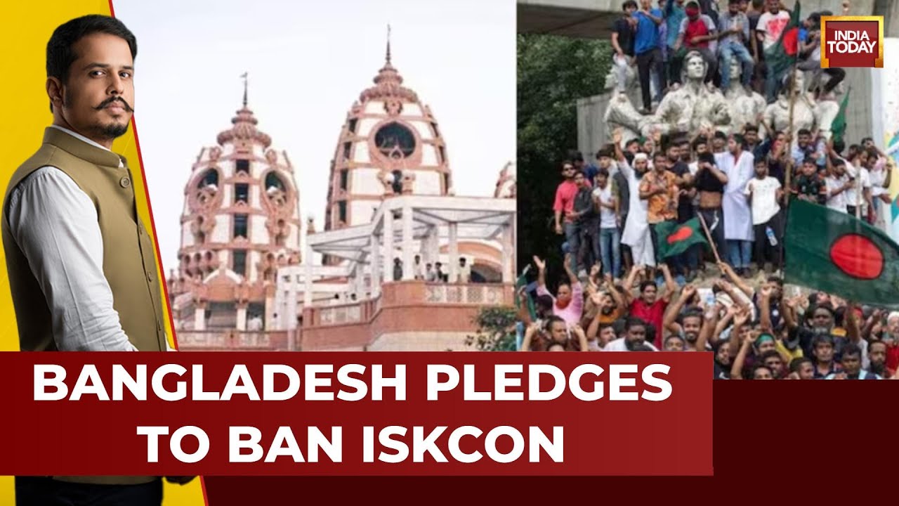 Outrage as Hindu priest is arrested while Bangladesh vows to ban Iskcon