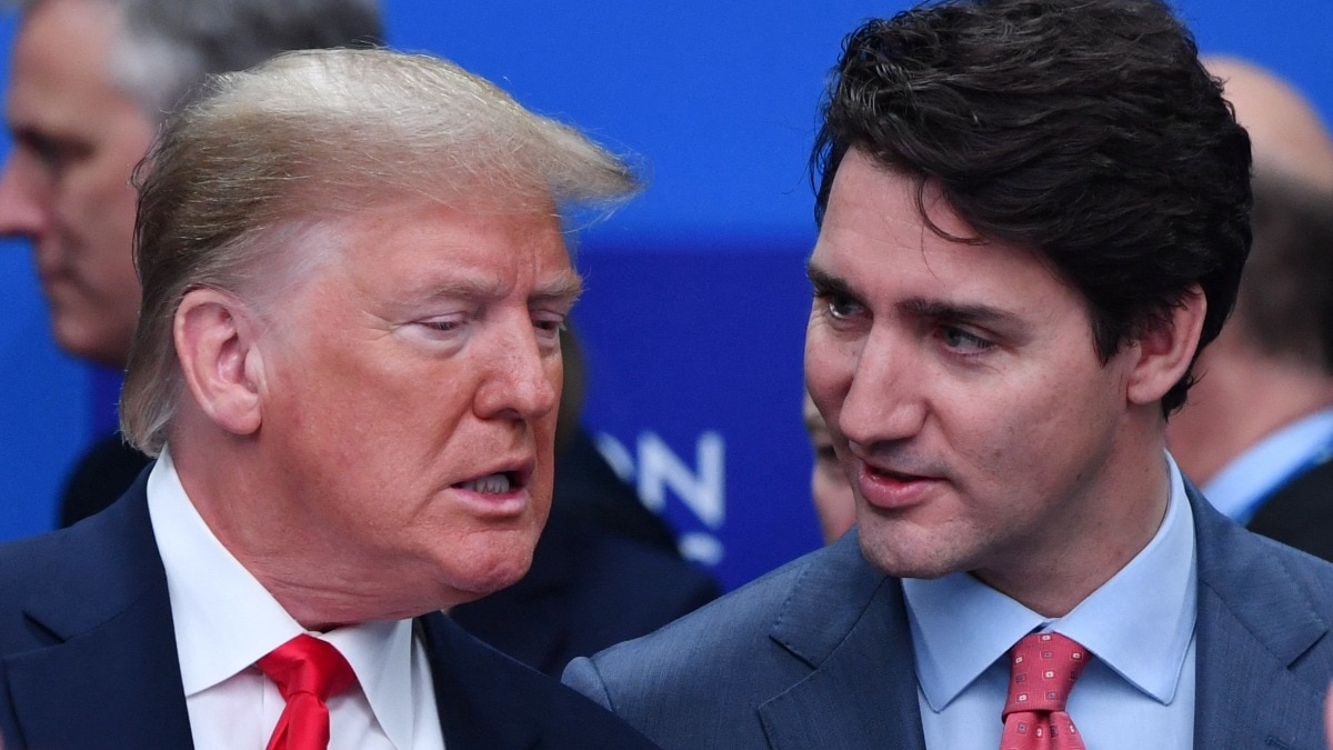 Donald Trump and Trudeau